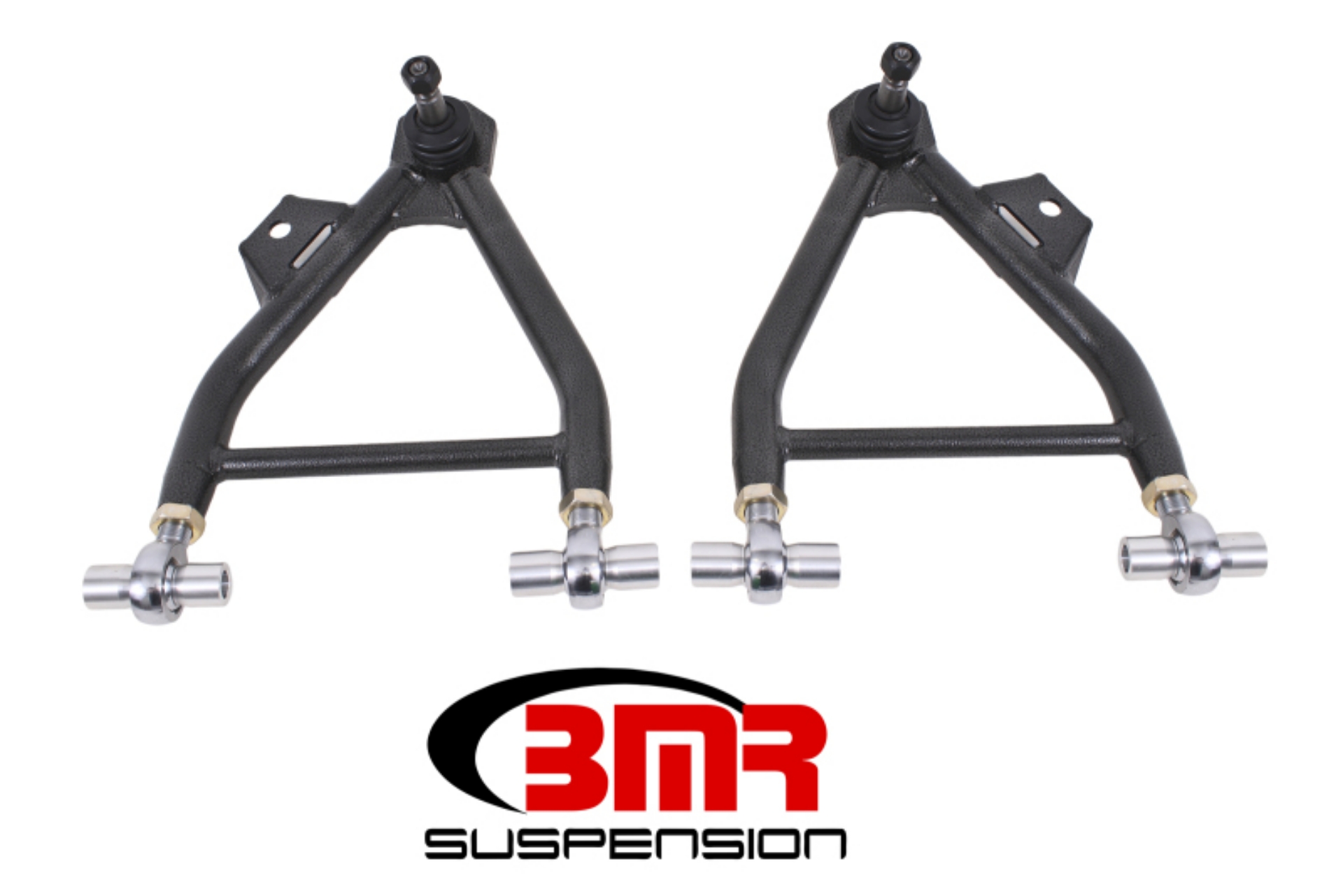 Picture of BMR 94-04 Mustang Lower A-Arms Coilover Only w- Adj- Rod End & Tall Ball Joint - Black Hammertone
