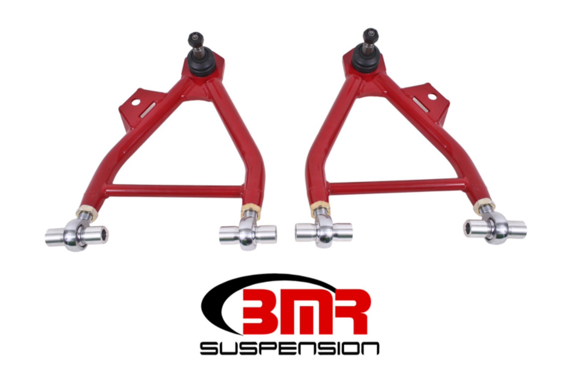 Picture of BMR 94-04 Mustang Lower A-Arms Coilover Only w- Adj- Rod End and Tall Ball Joint - Red