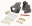 Picture of BMR 78-87 G-Body Bolt-On Control Arm Relocation Brackets - Black Hammertone