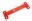 Picture of BMR 10-15 5th Gen Camaro Driveshaft Tunnel Brace - Red