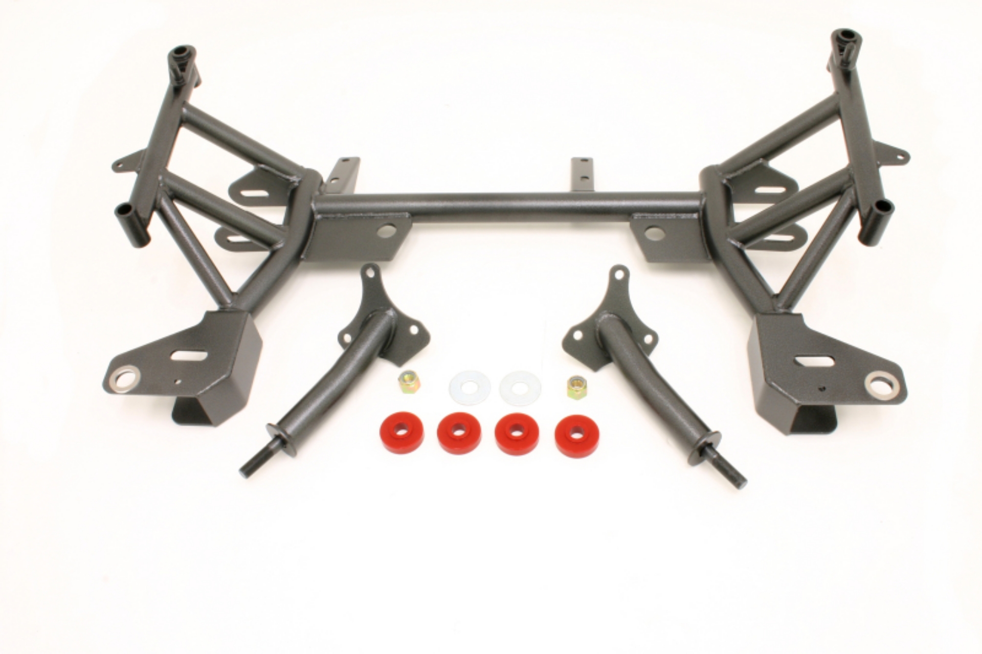 Picture of BMR 93-02 F-Body K-Member w- SBC-BBC Motor Mounts and Pinto Rack Mounts - Black Hammertone