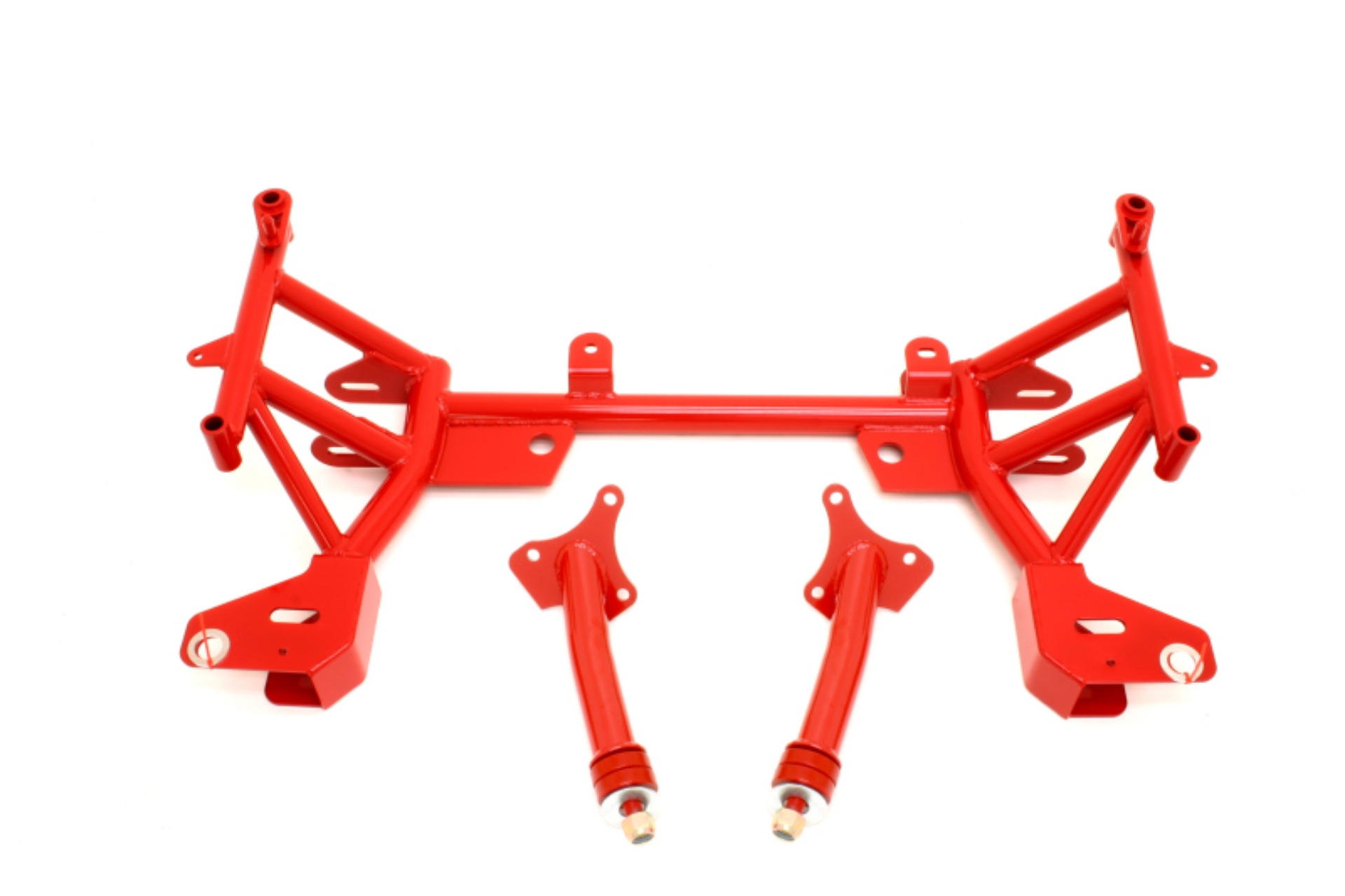 Picture of BMR 93-02 F-Body K-Member w- SBC-BBC Motor Mounts and STD- Rack Mounts - Red