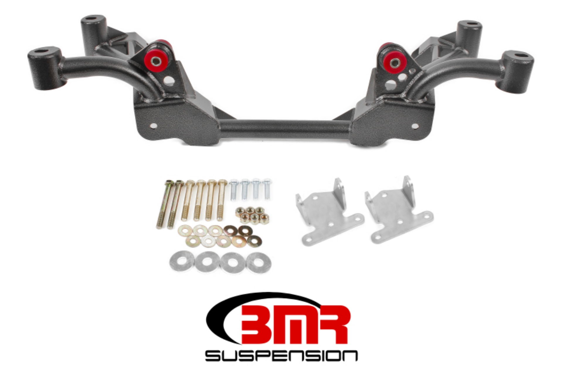Picture of BMR 82-82 3rd Gen F-Body K-Member w- SBC-BBC Motor Mounts and STD- Rack Mounts - Black Hammertone