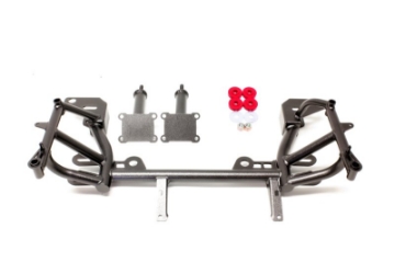 Picture of BMR 93-02 F-Body K-Member w- Low Mount Turbo LS1 Motor Mounts and Pinto Mounts - Black Hammertone
