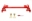 Picture of BMR 05-14 S197 Mustang Radiator Support w- Sway Bar Mount - Red