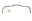 Picture of BMR 64-72 A-Body Rear Solid 1-0in Sway Bar Kit - Black Hammertone