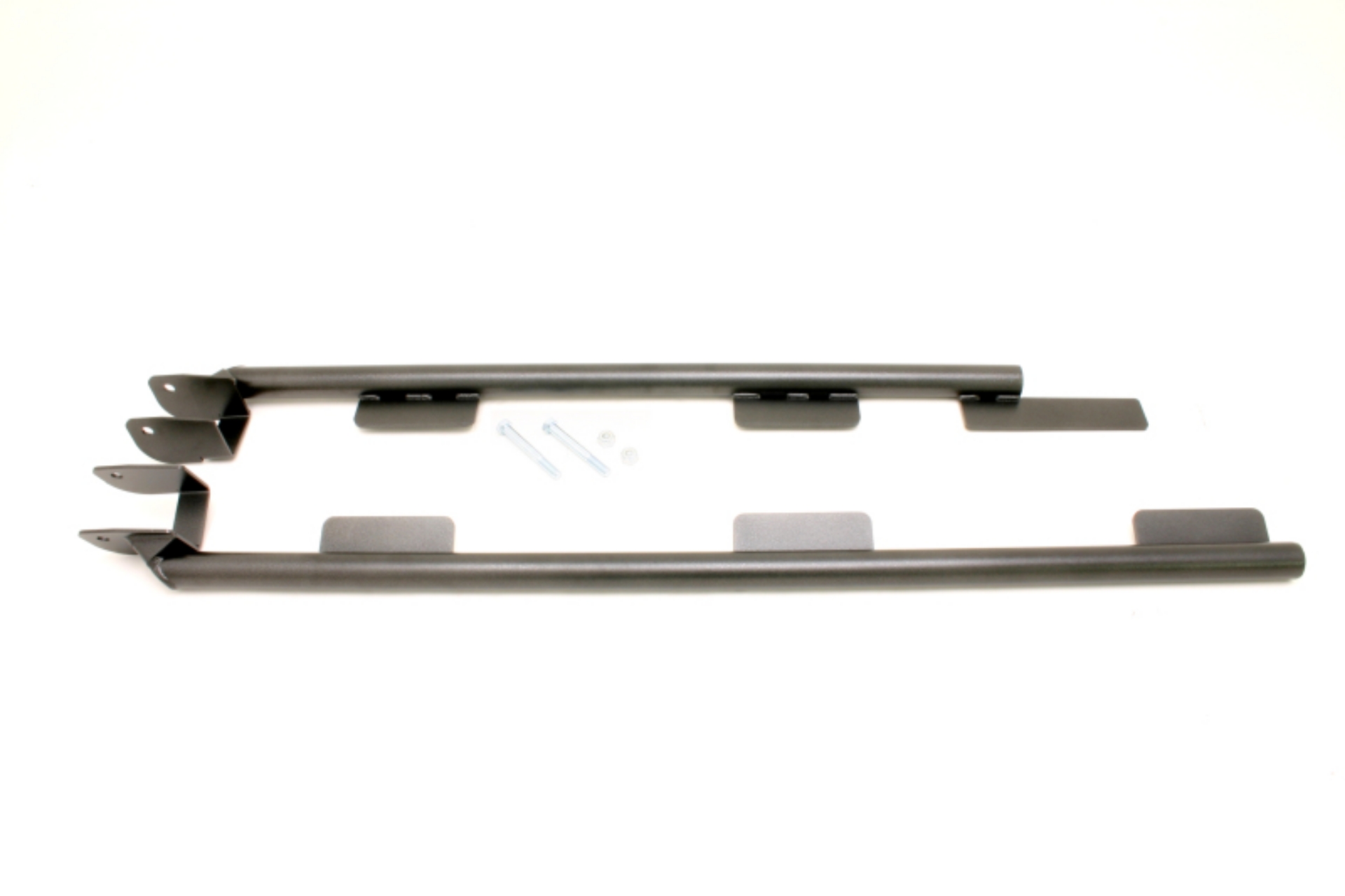 Picture of BMR 93-97 4th Gen F-Body Convertible LT1 Weld-On Tubular Subframe Connectors - Black Hammertone