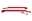 Picture of BMR 93-02 F-Body Non-Convertible Bolt-On Boxed Subframe Connectors - Red