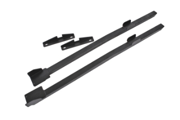 Picture of BMR 94-04 Mustang Hardtop Only Weld-On Boxed Premium Subframe Connectors - Black Hammertone