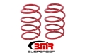 Picture of BMR 05-14 S197 Mustang GT Front Performance Version Lowering Springs - Red