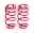 Picture of BMR 67-72 A-Body Rear Lowering Springs - Red