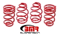 Picture of BMR 10-15 5th Gen Camaro V8 Lowering Spring Kit Set Of 4 - Red