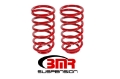 Picture of BMR 79-04 Ford Mustang Ex- 99-04 Mustang Cobras w- IRS 1in Drop Rear Lowering Springs - Red