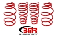 Picture of BMR 10-15 5th Gen Camaro V6 Lowering Spring Kit Set Of 4 - Red