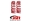 Picture of BMR 93-02 F-Body Front Handling Version Lowering Springs - Red