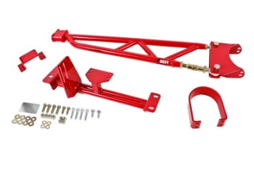 Picture of BMR 93-02 F-Body w- DSL Torque Arm Tunnel Mount For Stock Exhaust - Red
