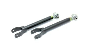 Picture of BMR 10-15 5th Gen Camaro Trailing Arms Rear w- Single Adj- Rod Ends - Black Hammertone