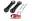 Picture of BMR 15-17 S550 Mustang Rear Lower Control Arms Vertical Link w- Spherical Bearings - Black
