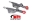 Picture of BMR 79-98 Fox Mustang Single Adj- Lower Control Arms - Rod End Polyurethane - Black Hammertone