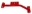 Picture of BMR 93-97 4th Gen F-Body Transmission Conversion Crossmember TH400 LT1 - Red