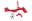 Picture of BMR 93-97 4th Gen F-Body Torque Arm Relocation Crossmember 4L60E LT1 - Red