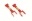 Picture of BMR 68-72 A-Body Upper Control Arms On-Car Adj- Polyurethane - Red