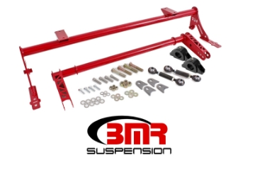 Picture of BMR 05-14 S197 Mustang Rear Bolt-On Hollow 35mm Xtreme Anti-Roll Bar Kit Delrin - Red