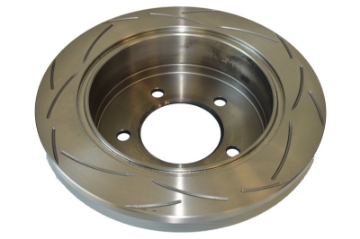 Picture of DBA 08-14 Mitsubishi Lancer ES Rear T2 Slotted Street Series Rotor