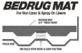 Picture of BedRug 2019+ Dodge Ram 5-7ft Bed Mat Use w-Spray-In & Non-Lined Bed