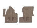 Picture of WeatherTech 2007 - 2018 Mercedes-Benz Sprinter Front Rubber Mats - Tan