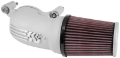 Picture of K&N 01-17 Harley-Davidson Softail - Dyna FI Performance Air Intake System Silver