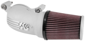 Picture of K&N 01-17 Harley-Davidson Softail - Dyna FI Performance Air Intake System Silver