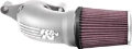 Picture of K&N 17-18 Harley-Davidson Touring Models Performance Air Intake System Silver