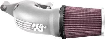 Picture of K&N 17-18 Harley-Davidson Touring Models Performance Air Intake System Silver