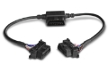 Picture of AMP Research PowerStep Plug N Play Pass Thru Harness - Black - Clip In OBD Plug Ram & Toyota Only