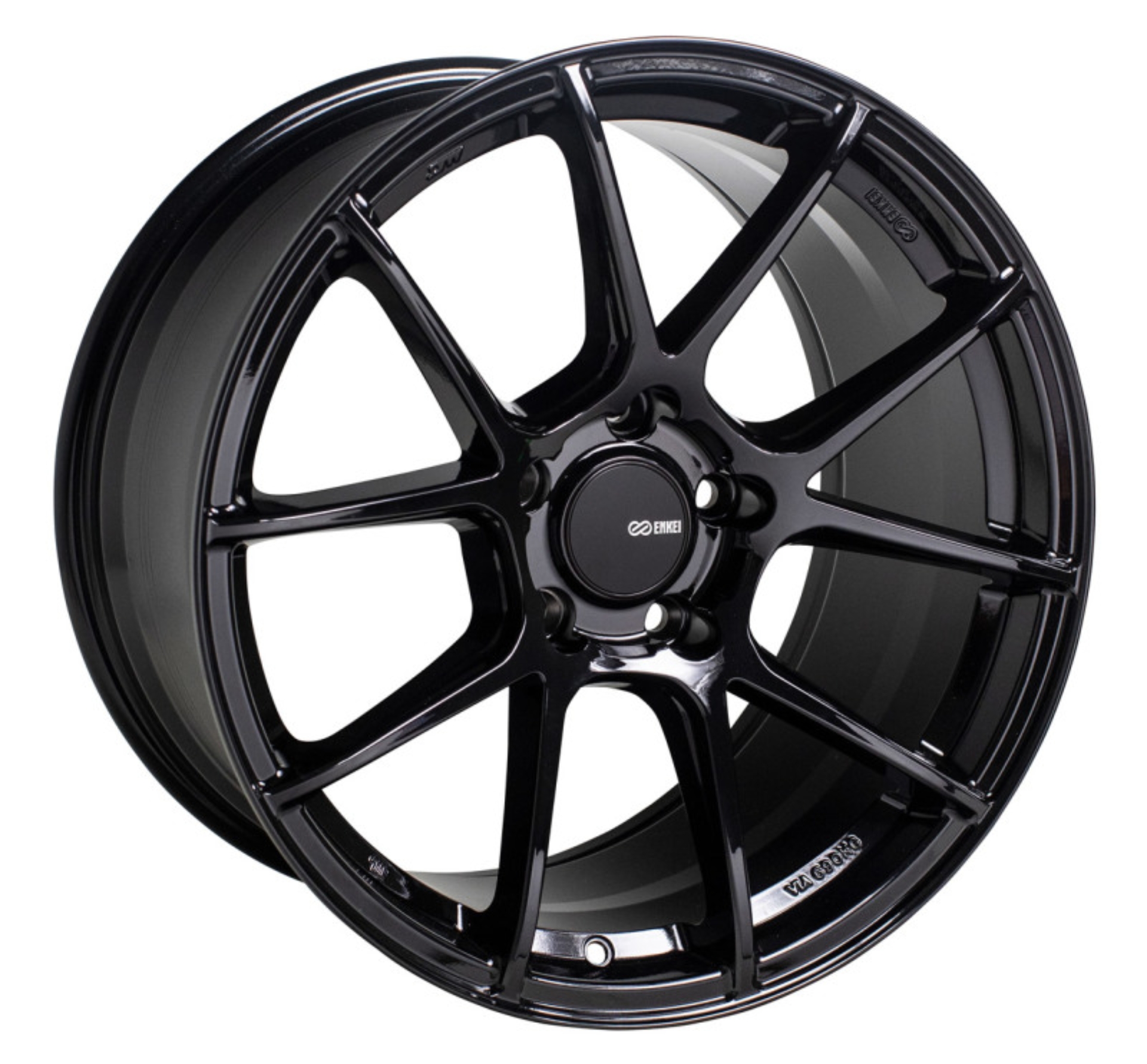 Picture of Enkei TS-V 18x8-5 5x114-3 45mm Offset 72-6mm Bore Gloss Black Wheel