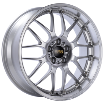 Picture of BBS RS-GT 20x10 5x112 ET22 Silver - Diamond Cut Lip Wheel PFS-Clip Required