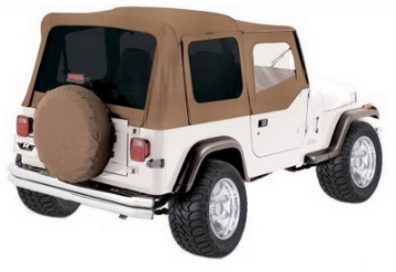 Picture of Rampage 1988-1995 Jeep WranglerYJ OEM Replacement Top - Spice