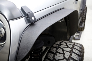 Picture of Rampage 2007-2018 Jeep WranglerJK Steel Fender Flares - Slim - Black