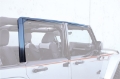 Picture of Rampage 2007-2018 Jeep WranglerJK Unlimited Door Surround Kit - Black