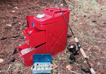 Picture of Rampage 1999-2019 Universal Trail Can Utility-Tool Box - Red