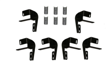 Picture of Rampage 2007-2018 Jeep WranglerJK Unlimited Bracket Kit Xtremeline-Patriot - Black