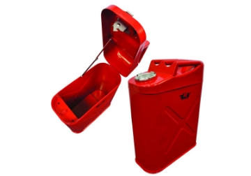 Picture of Rampage 1999-2019 Universal Trail Can Storage Box - Red