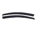 Picture of Rampage 2007-2018 Jeep WranglerJK 2-Door Only Low Profile Ventvisor - Smoke