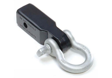 Picture of Rampage 1999-2019 Universal D-Ring Receiver Hitch - Black