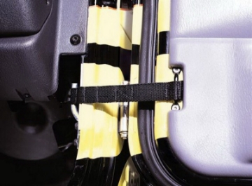 Picture of Rampage 1976-1983 Jeep CJ5 Adjustable Door Strap - Black