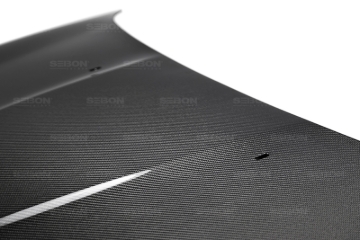 Picture of Seibon 15-16 Ford Focus OE Style Carbon Fiber Hood