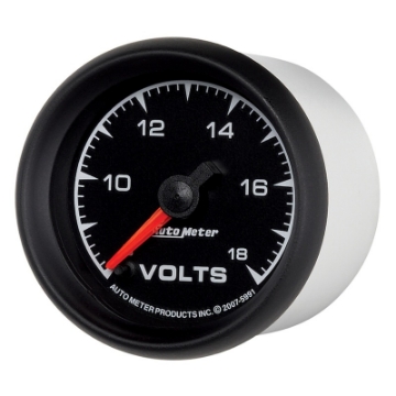 Picture of Autometer ES 2-1-16in 18V Digital Stepper Motor Voltmeter