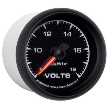 Picture of Autometer ES 2-1-16in 18V Digital Stepper Motor Voltmeter