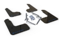 Picture of Rally Armor 17-21 Honda Civic Sport-Sport Touring Black UR Mud Flap w-Blue Logo